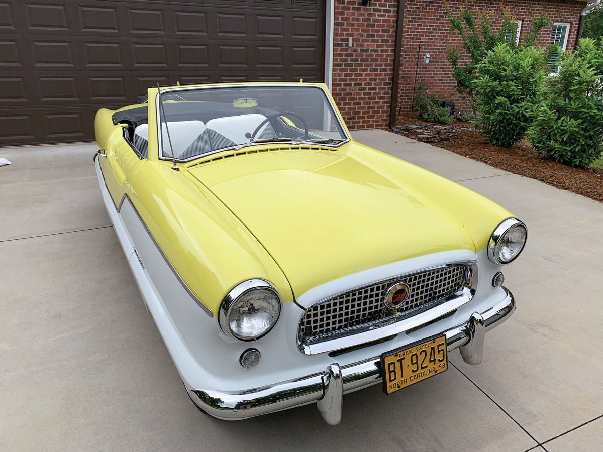 1958 Nash Metropolitan 1500 Series II Convertible offered at RM Auctions' Auburn Fall live auction 2019